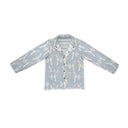 Chase Firebird Blue Quilted Snap Jacket