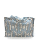 Chase Firebird Blue Quilted Tote