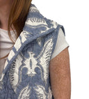 Chase Firebird Chambray Quilted Cate Vest