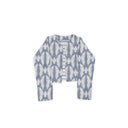 Chase Firebird Chambray Cropped Quilted Jacket