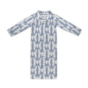 Chase Firebird Chambray Quilted Maxi Coat *Web Exclusive*