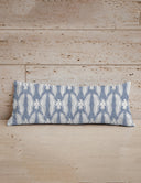 Chase Firebird Chambray Quilted Oblong 14" x33" Pillow
