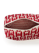Chase Firebird Red / Linen Quilted Hot Tools Bag