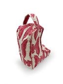 Chase Firebird Sand Fushia Quilted Boot Bag