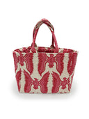 Chase Firebird Sand Fushia Quilted Handbag
