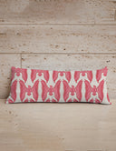 Chase Firebird Sand /Fushia Quilted Oblong 14" x33" Pillow