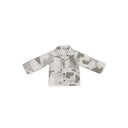 Cheyenne Camo Gray Youth Quilted Snap Jacket