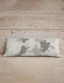 Cheyenne Camo Grey Oblong 14"x33" Pillow