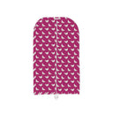 Chicken Icon Berry Quilted Garment Bag