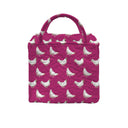 Chicken Icon Berry Quilted Handbag