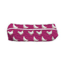 Chicken Icon Berry Quilted Hot Tools Bag