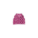 Chicken Icon Berry Quilted Cate Vest
