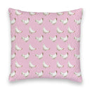 Chicken Icon Blossom Quilted 20" Pillow