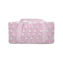 Chicken Icon Blossom Quilted Weekender Duffle Bag
