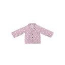 Chicken Icon Blossom Youth Quilted Snap Jacket