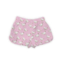 Chicken Icon Blossom Quilted Scallop Shorts *Web Exclusive*