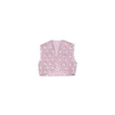 Chicken Icon Blossom Quilted Tara Vest