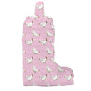 Chicken Icon Blossom Quilted Boot Bag
