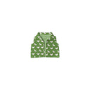Chicken Icon Green Quilted Cate Vest