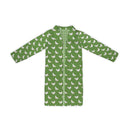 Chicken Icon Green Quilted Duster