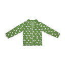 Chicken Icon Green Quilted Jacket