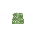 Chicken Icon Green Quilted Tara Vest