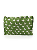 Chicken Icon Green Quilted Tote