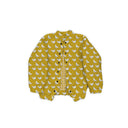 Chicken Icon Mustard Quilted Bomber Jacket *Web Exclusive*