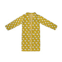 Chicken Icon Mustard Quilted Duster