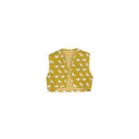 Chicken Icon Mustard Quilted Tara Vest