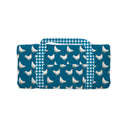 Chicken Icon Peacock Quilted Weekender Duffle Bag