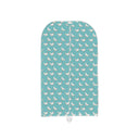 Chicken Icon Turquoise Quilted Garment Bag