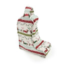 Christmas Dachshund Quilted Boot Bag