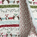 Christmas Dachshund Quilted Garment Bag