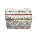 Christmas Dachshund Quilted Makeup Bag
