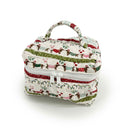 Christmas Dachshund Quilted Travel Case