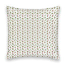 Christmas Petal Pups 20" Quilted Pillow