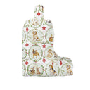 Christmas Petal Pups Quilted Boot Bag