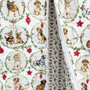 Christmas Petal Pups Quilted Garment Bag