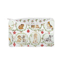 Christmas Petal Pups Quilted Makeup Bag