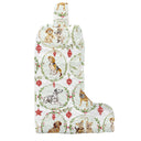 Christmas Petal Pups Quilted Boot Bag