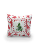 Christmas Tree Icon Quilted Mini Pillow 8" x 8"