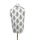 Claire Blue Quilted Ruby Vest