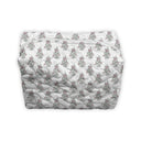 Claire Pink Quilted Makeup Bag