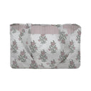 Claire Floral Pink Quilted Tote