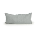 Erin & Ben Co. Clover Blue Quilted Oblong 14" x33" Pillow