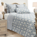 Erin & Ben Co. Clover Blue Quilt