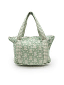 Erin & Ben Co. Clover Sage Zipper Tote Bag