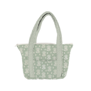 Erin & Ben Co. Clover Sage Zipper Tote Bag