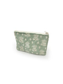 Erin & Ben Co. Clover Sage Quilted Makeup Bag